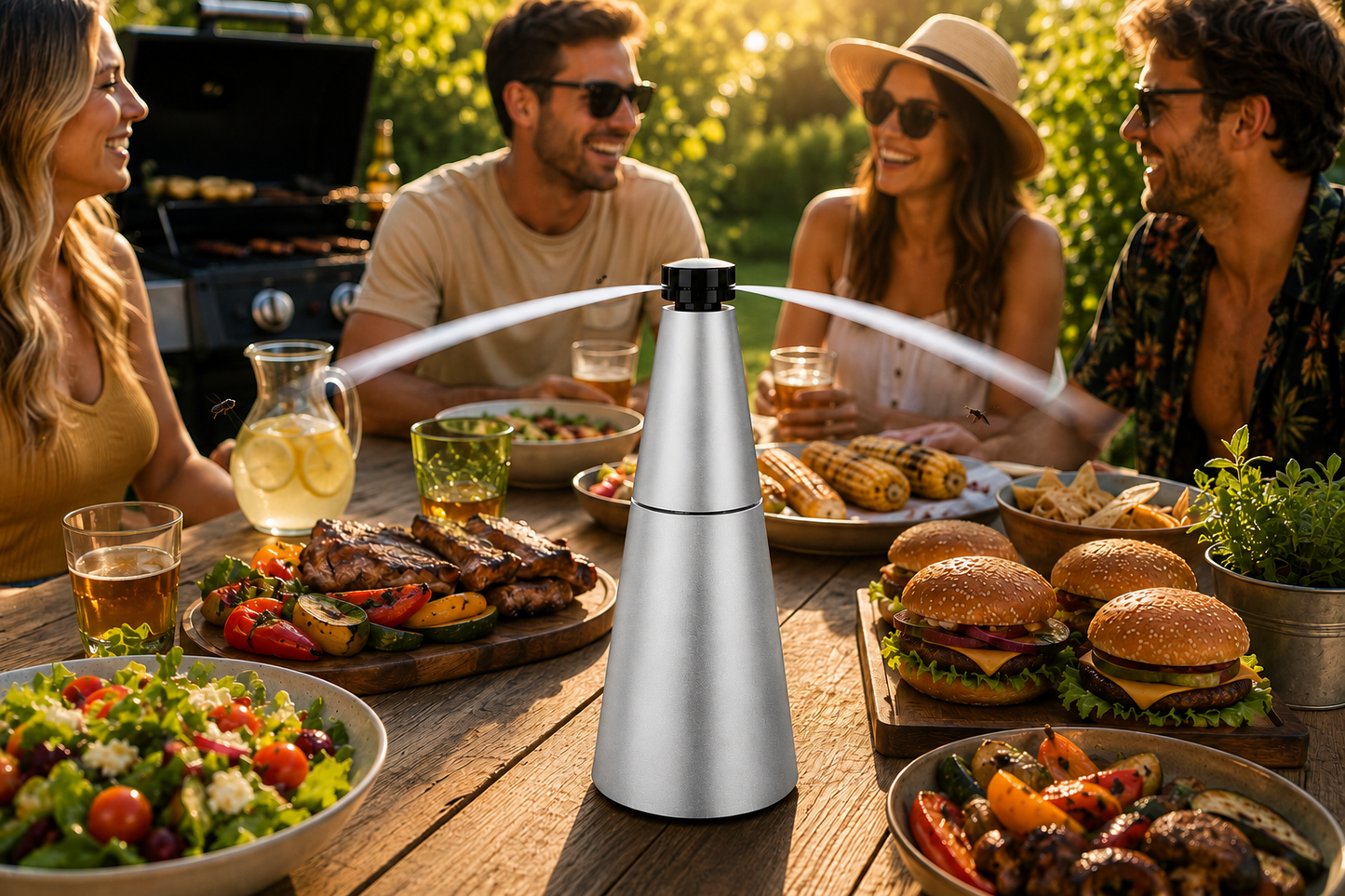 FlyGuard™ – Tabletop Fly Repellent Fan