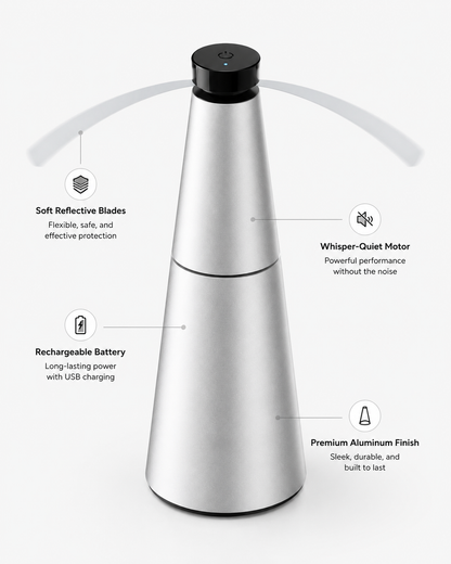 FlyGuard™ – Tabletop Fly Repellent Fan