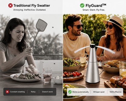 FlyGuard™ – Tabletop Fly Repellent Fan